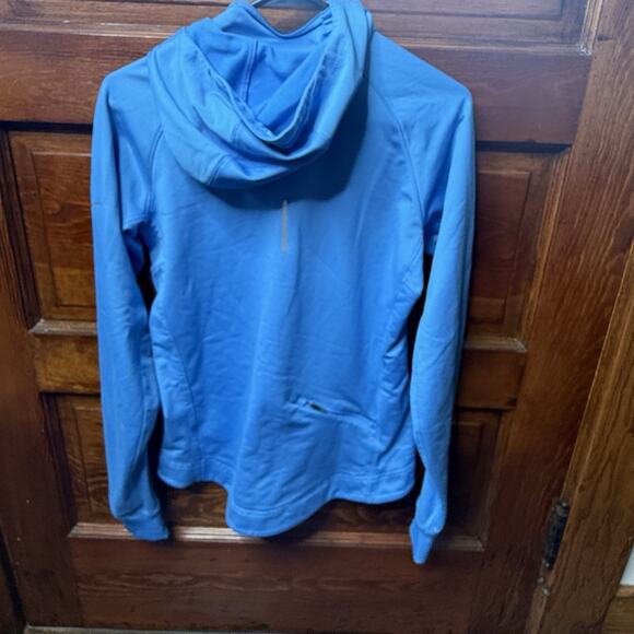 Women’s Nike Dri-FIT Blue Hoodie Zip Up Pullover Size M - Picture 2 of 4